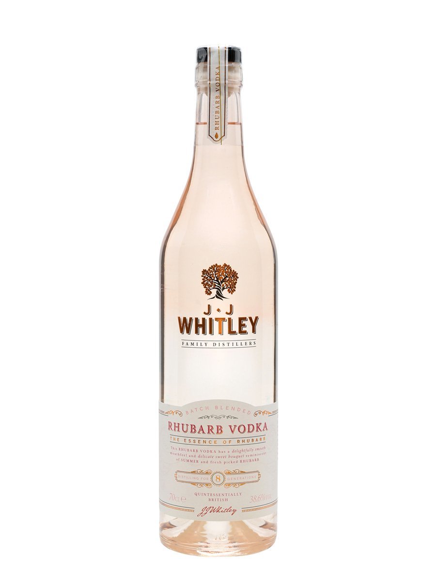 JJ WHITLEY RHUBARB VODKA 70CL